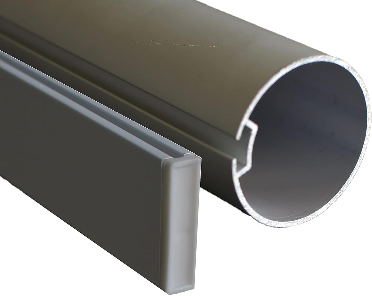 Aluminum Roller Shade Blind Rod with Bottom Bar 79" Pack of 2 N200