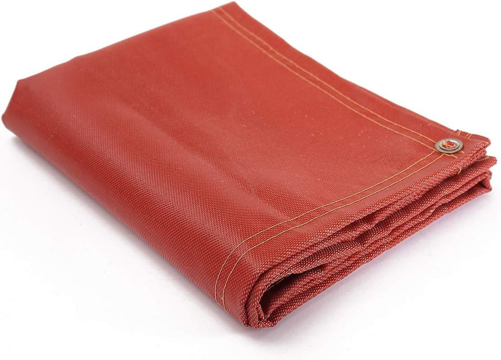 Fireproof Silicone Fire Pit Mat, Washable, 70”×58”, Pack of 2 W467
