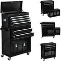 8-Drawer Rolling Tool Chest with 4 Wheels and Lock Y7885