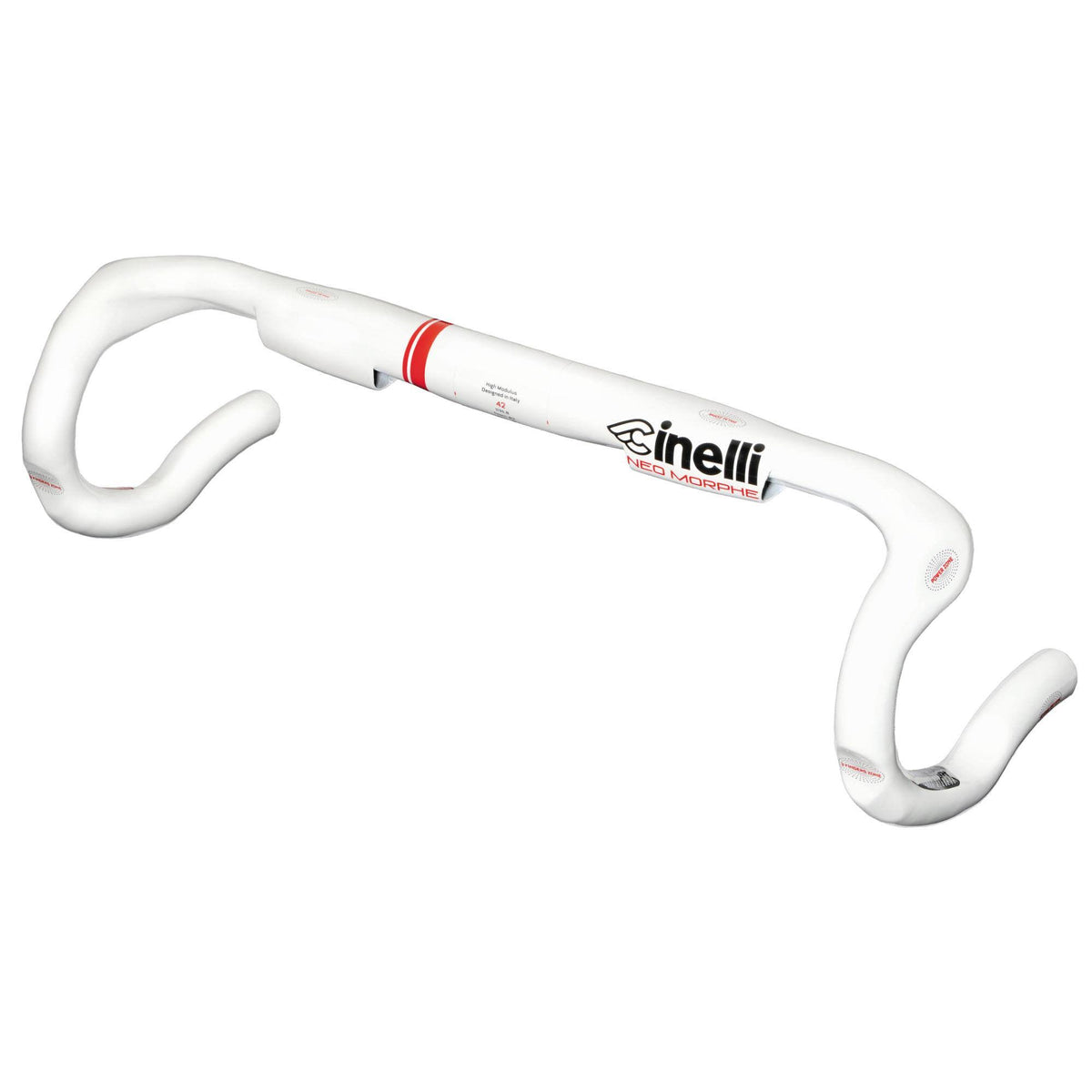 White Carbon Bicycle Handlebar 42cm V8947