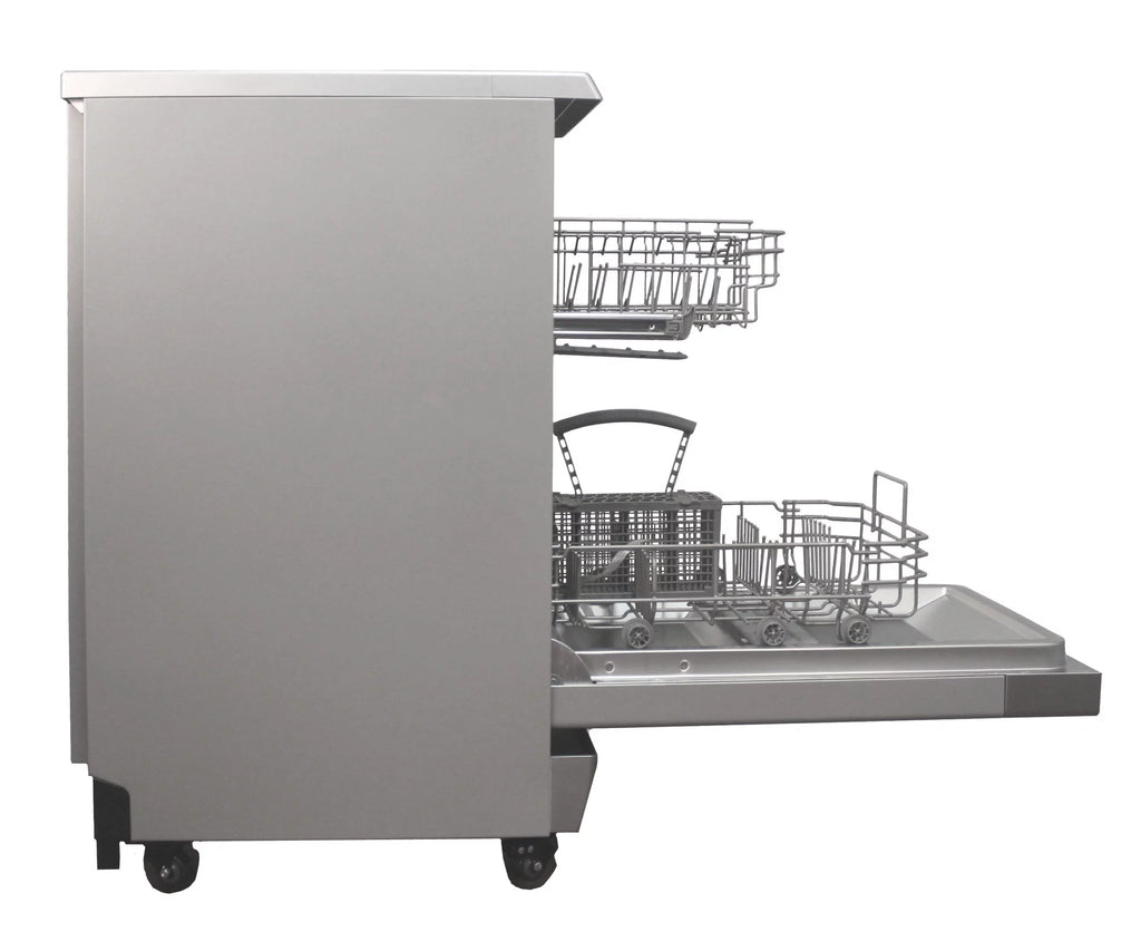 18 in. Portable Dishwasher with Stainless O77832