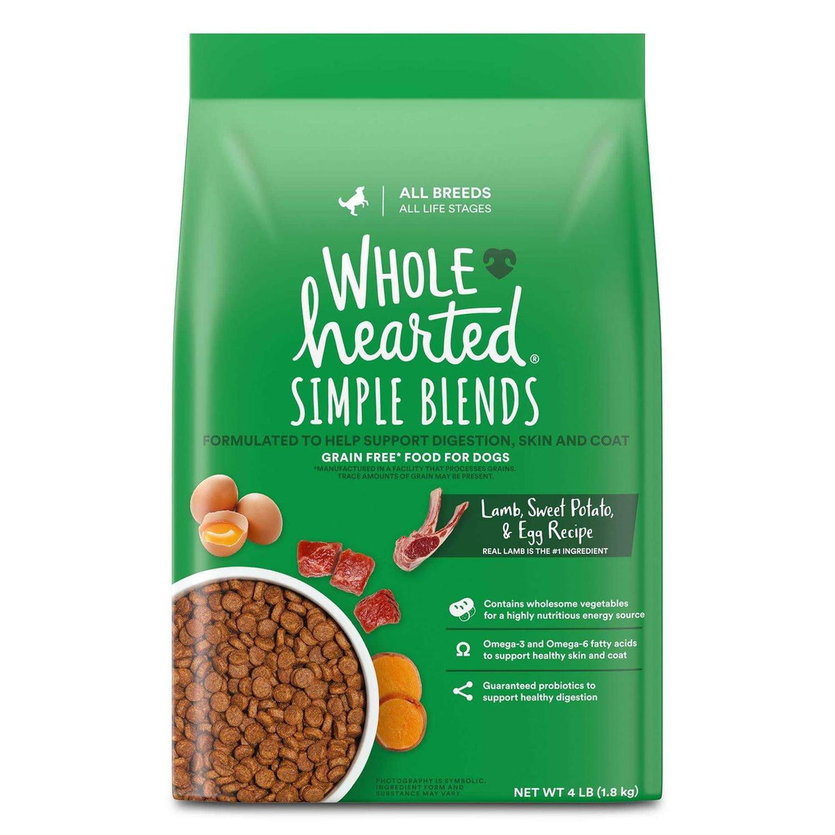 Lamb Sweet Potato & Egg Recipe Dry Dog Food G318
