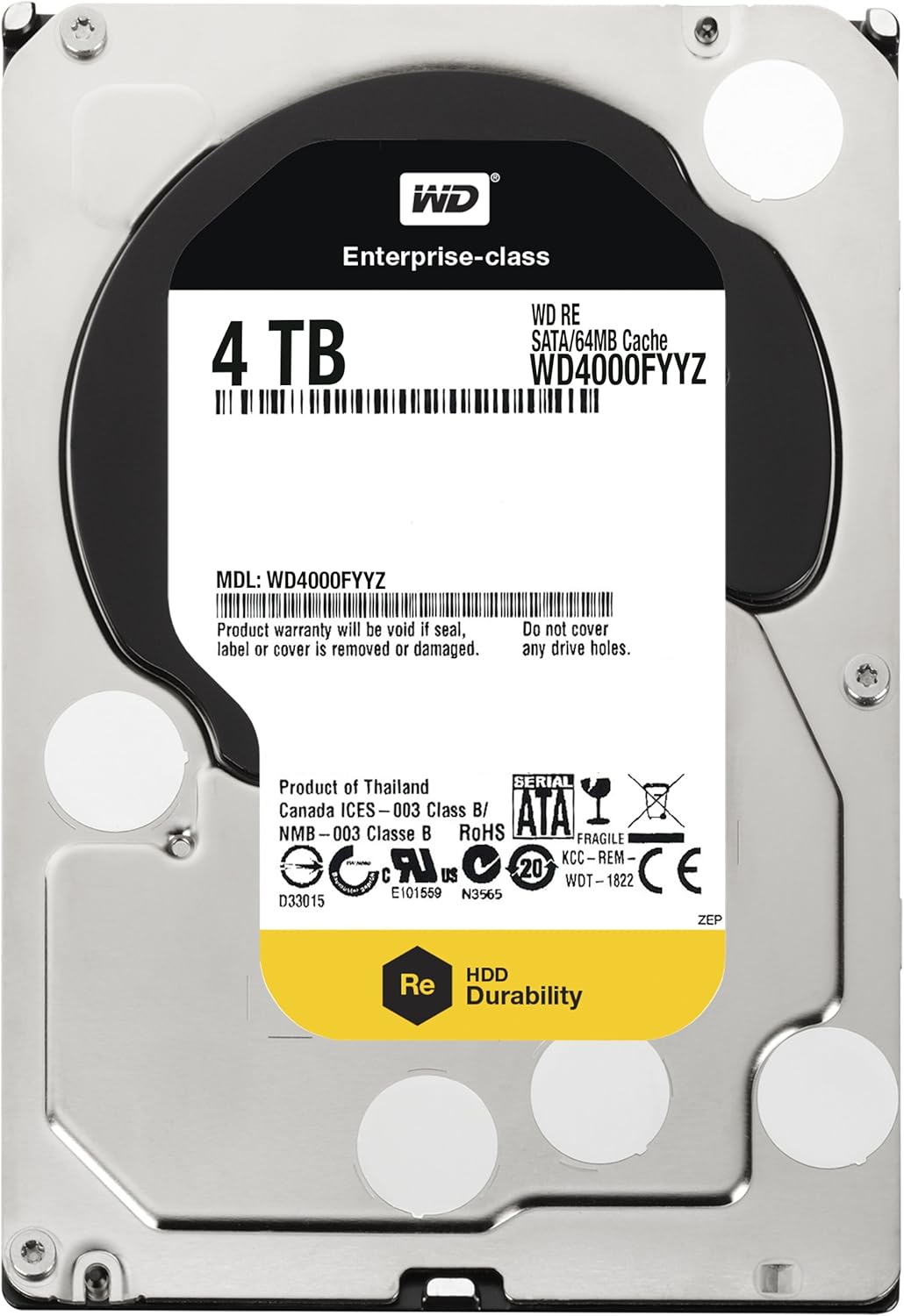 2 TB 3.5 Inch 7200 RPM SATA III Enterprise Hard Drive O86795