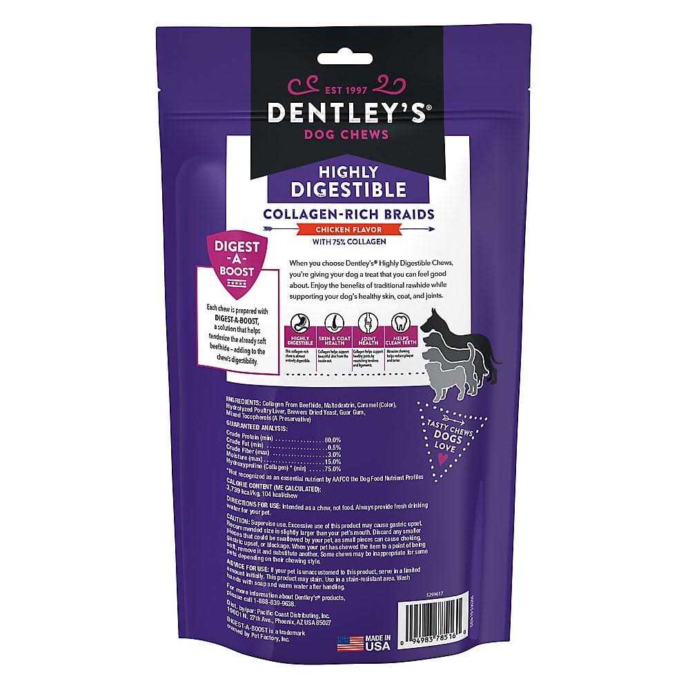 7 Collagen Braids Dog Chew B93487