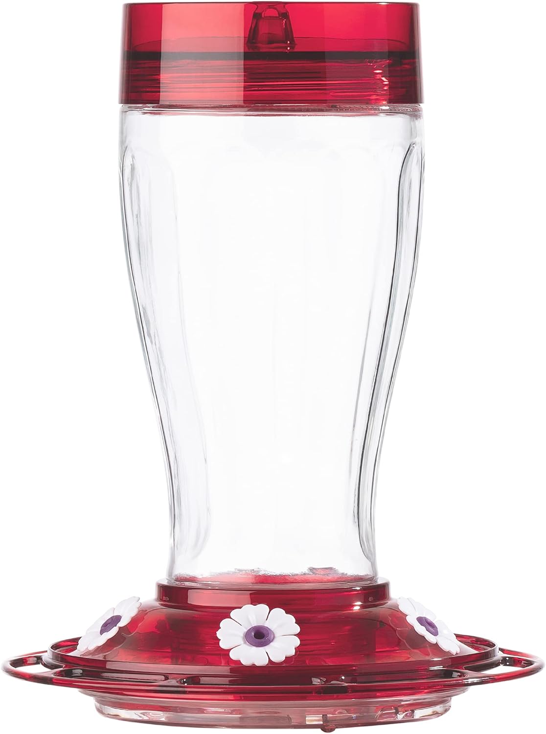 Glass Hummingbird Feeder, 5 Feeding Stations, 40 Ounces Y1376