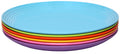 36-Piece Melamine Salad Plate Set Multicolor S6872