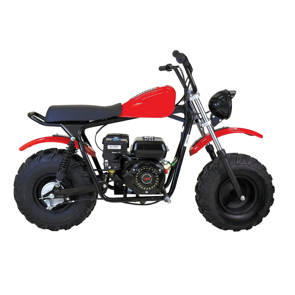 7.5HP 196cc Gas Powered Mini-Bike Motorcycle Red H28975