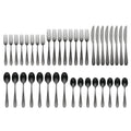 Black 40 Piece Flatware Set K685597