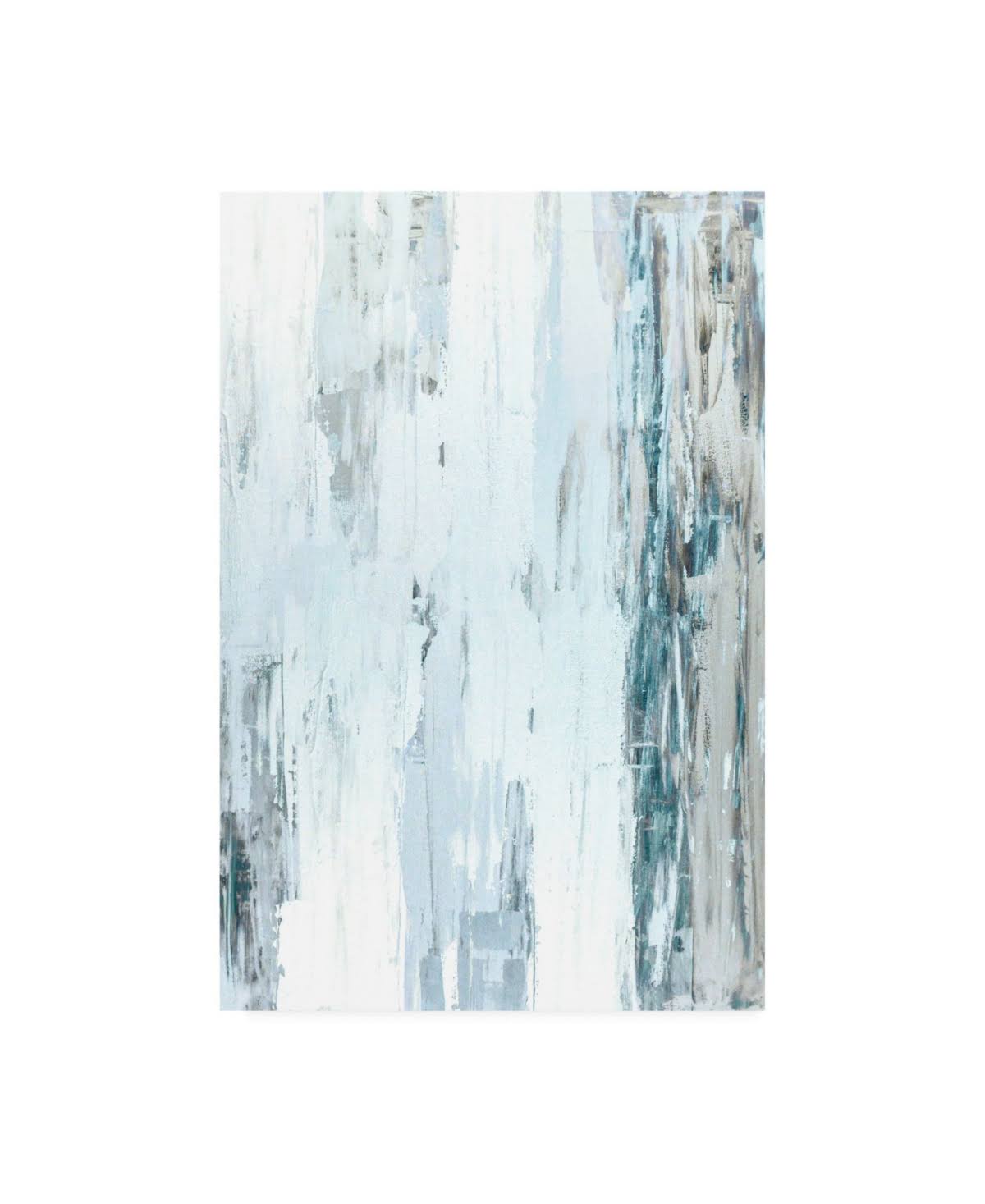 Abstract Blue Canvas Art C92907