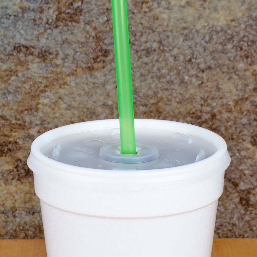 Green Unwrapped Straw 10 inch A830633
