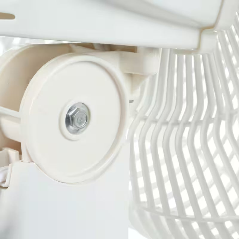 White 3 Speed Oscillating Table Fan R10518