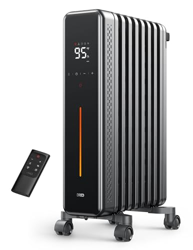 1500W Oil Filled Radiator Heater with Remote Control M924675