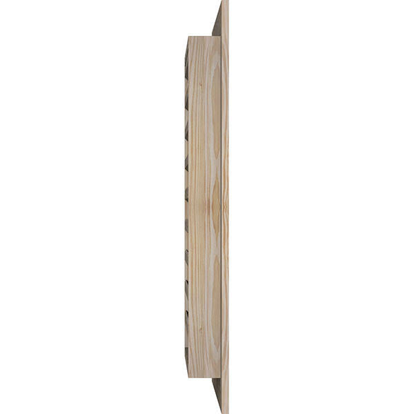 Vertical Gable Vent Unfinished G36905