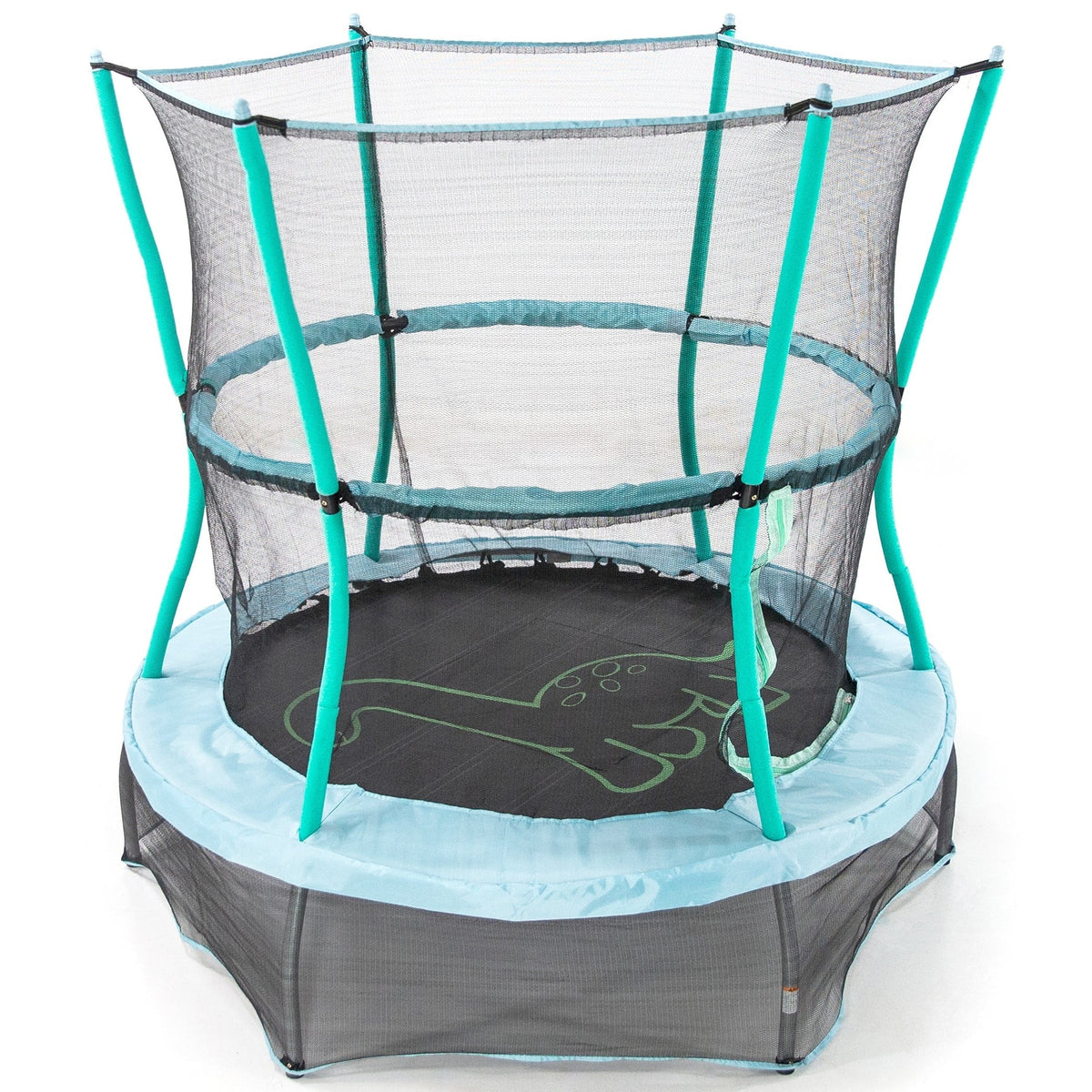 55-Inch Trampoline with Enclosure and Sound S650