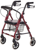 Small & Narrow Rollator Walker with Seat E489