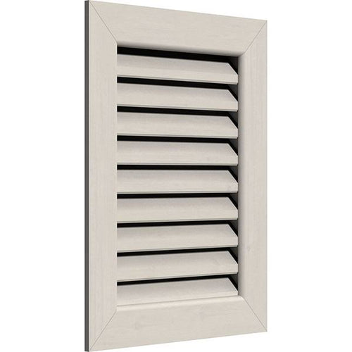 12 inch Vertical Gable Vent, Primed Smooth Western Red Cedar R538