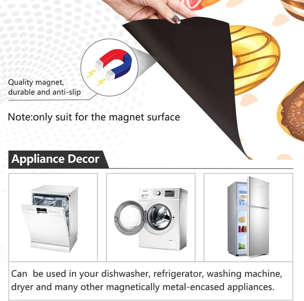 Doughnut Dishwasher Magnet Cover, 23 x 26 Inch I59627