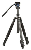 Carbon Fiber Travel Tripod with Video Head N773439
