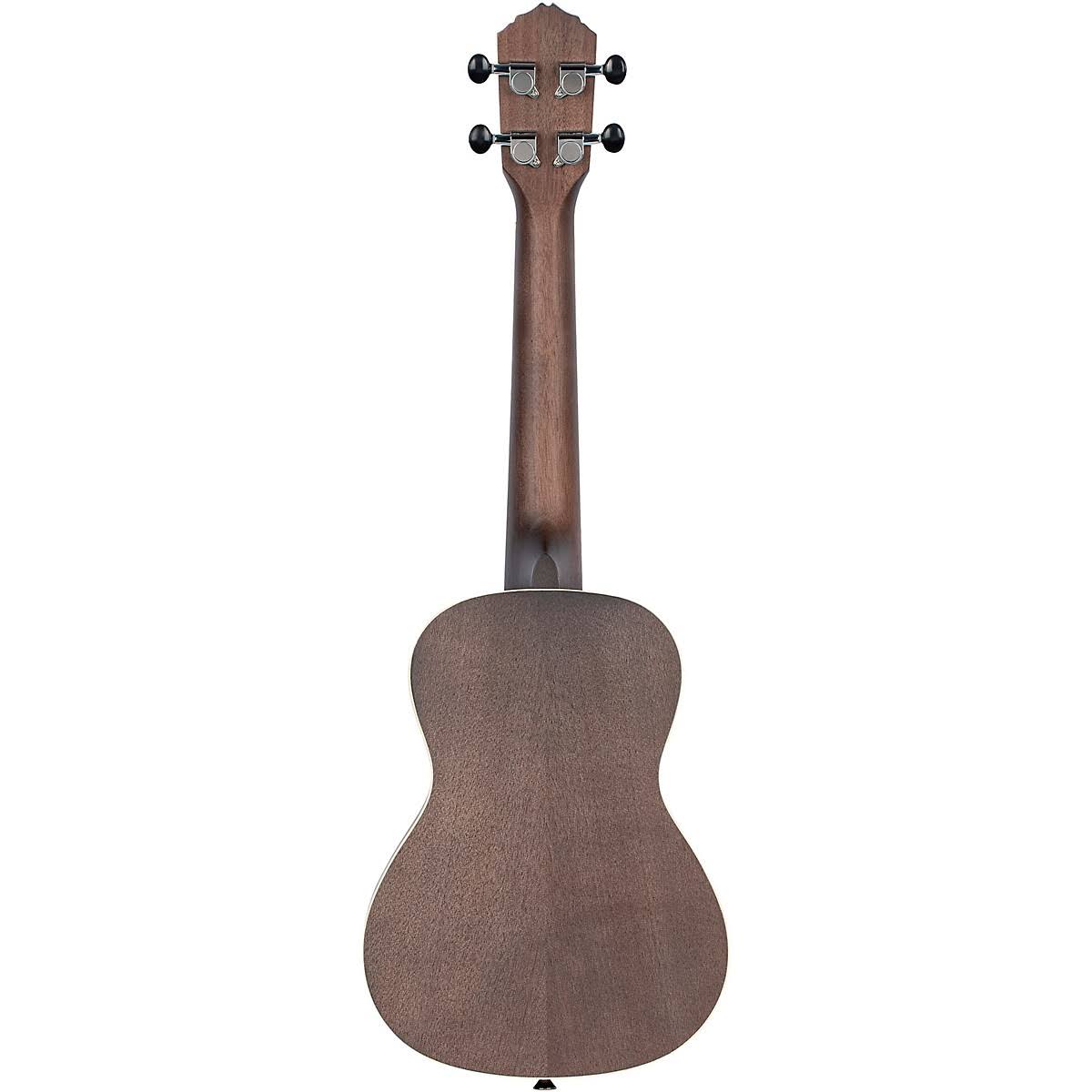 Left-Handed Concert Ukulele Coal Black G121