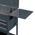 Slate Gray Folding Side Tray T1627