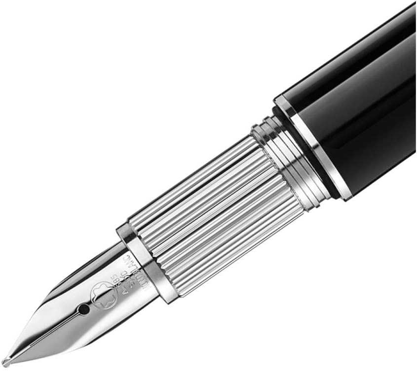 Black Resin Fountain Pen P314