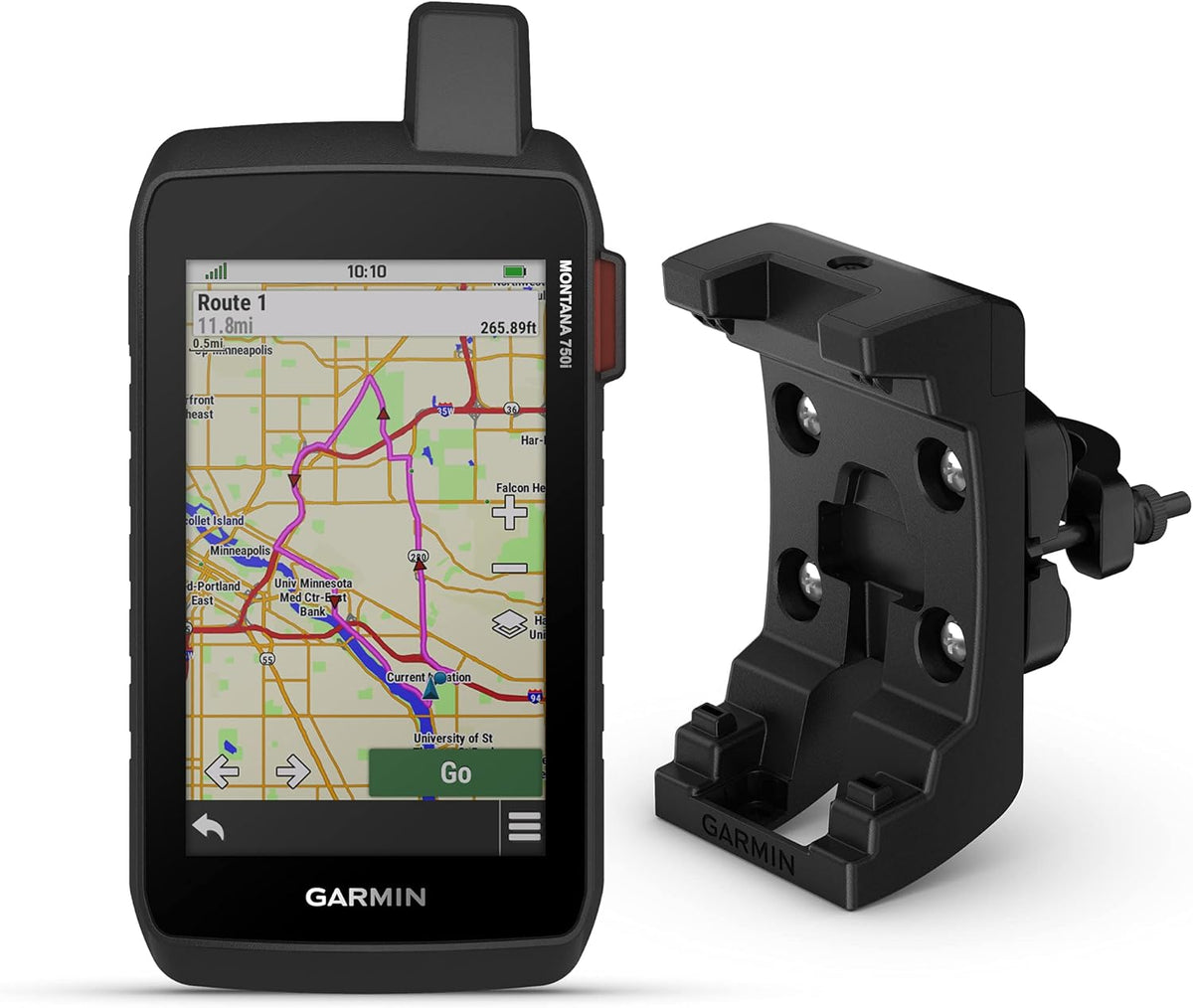 Rugged GPS Touchscreen Navigator with inReach Technology and North America Maps O122727