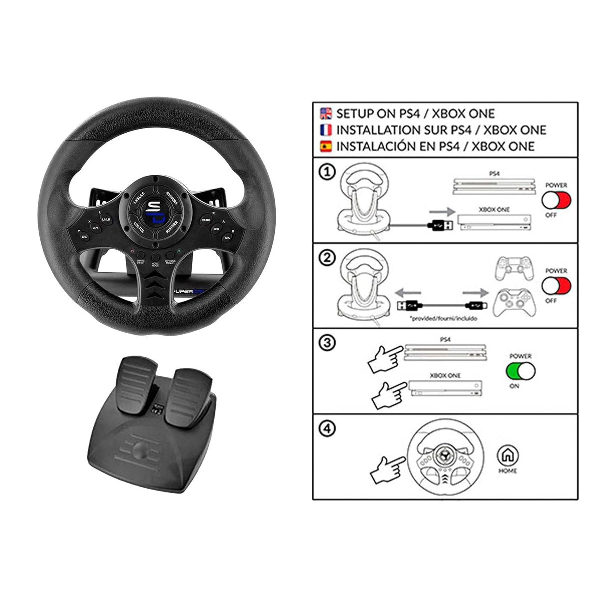 Racing Steering Wheel G5625