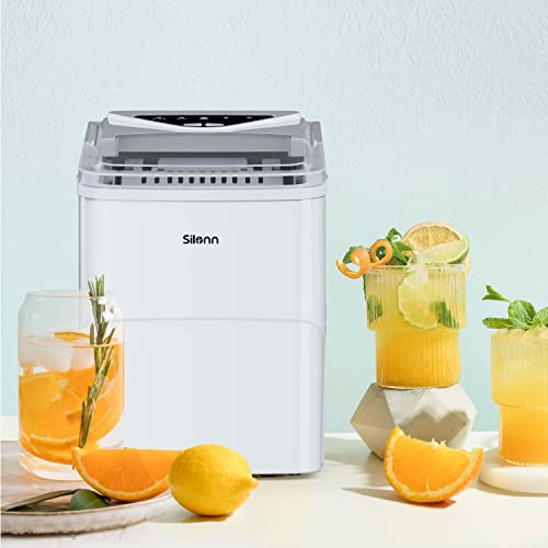 Countertop Ice Maker with Ice Scoop and Basket W5712