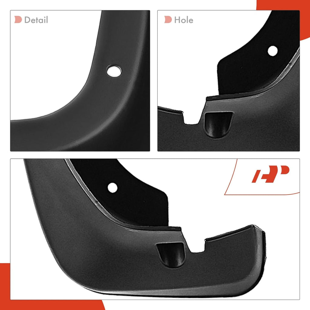 Mud Flaps Splash Guards 4-PC Set I73475