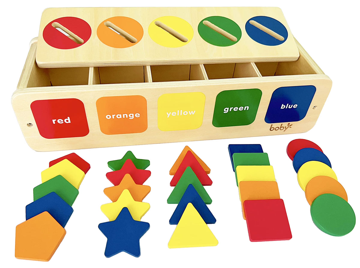 Montessori Toys Sorting Learning Matching Box V30021
