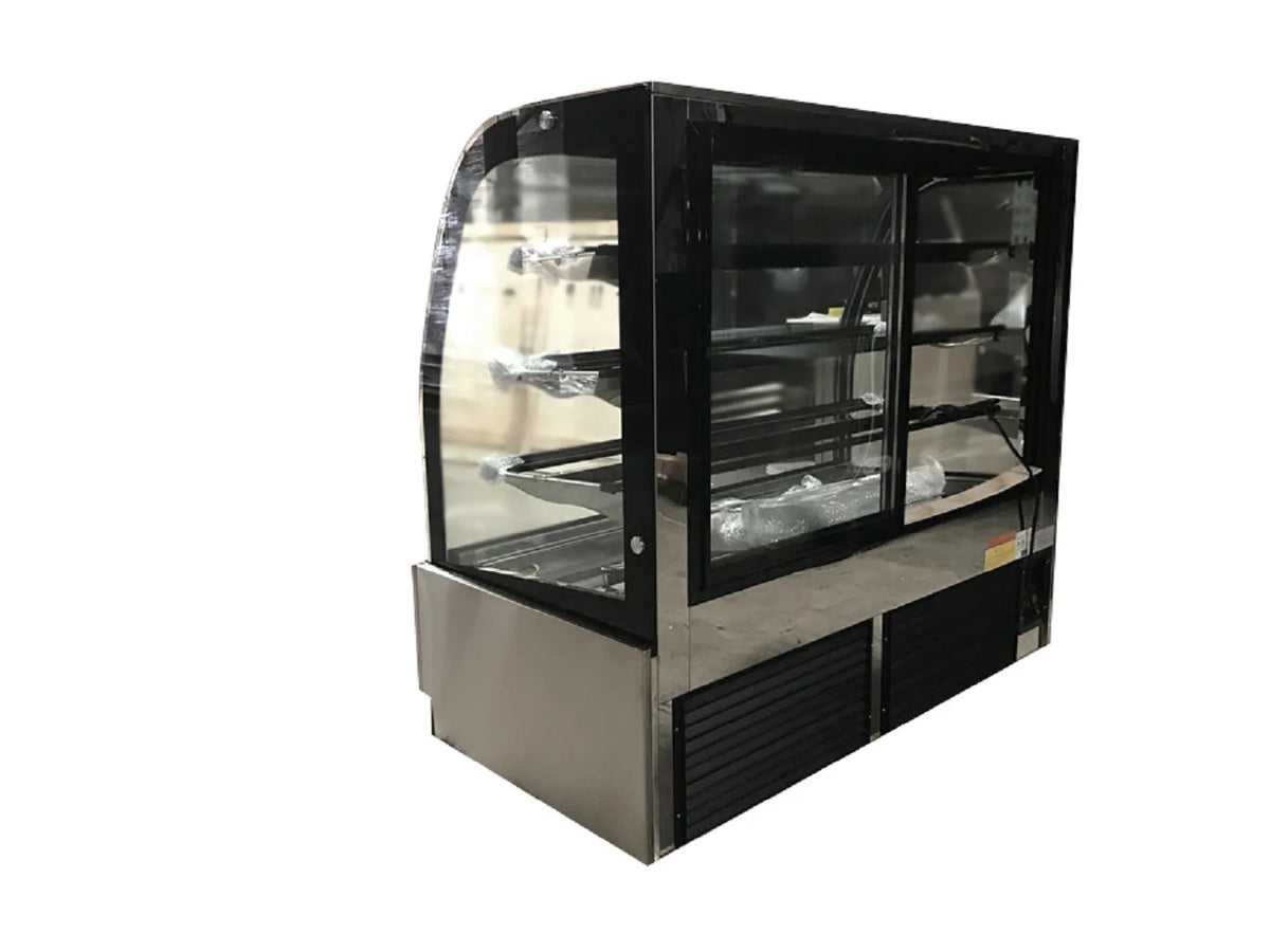 Commercial Refrigerated Bakery Display Cooler Case with Curve Glass M7878