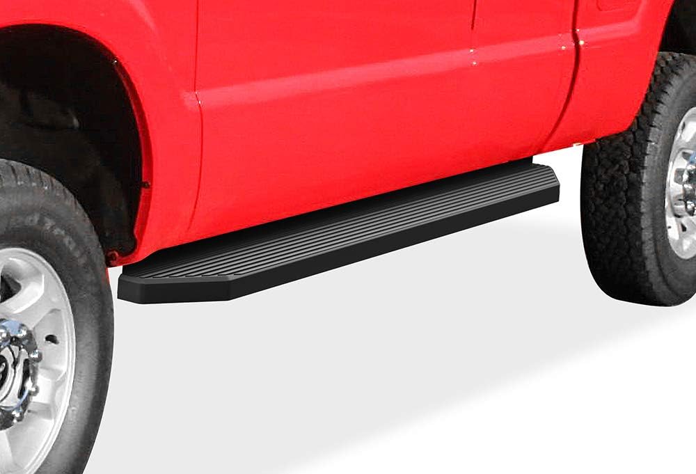 Black Powder Coated Aluminum Running Boards L9384