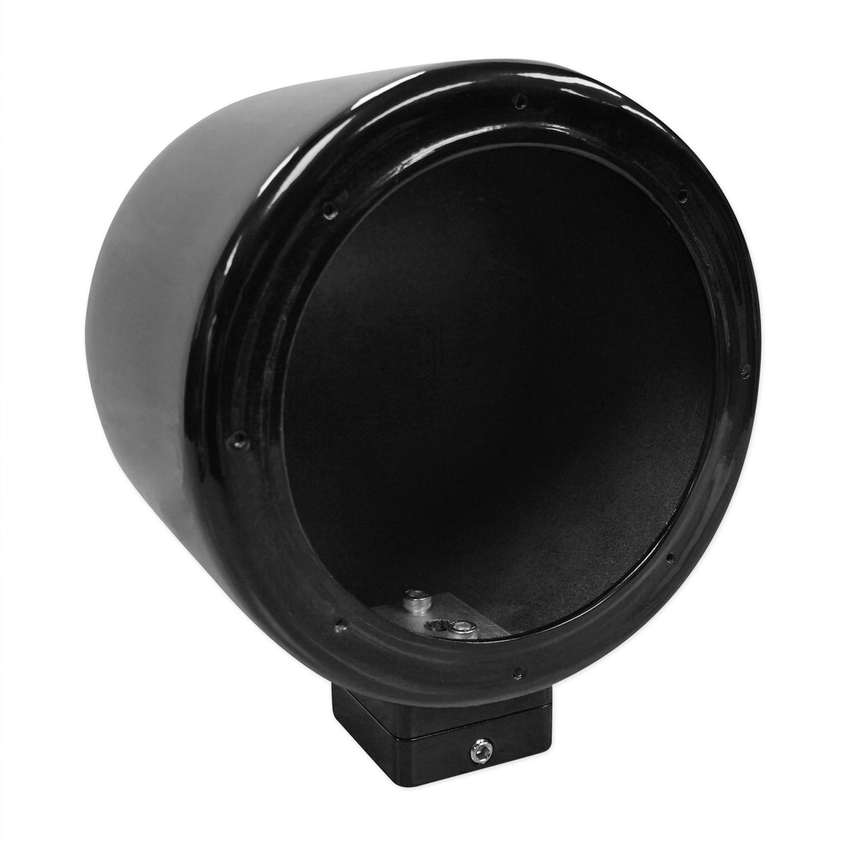 7.7" 360° Swivel Black Aluminum Wakeboard Tower Speaker Pods W51796