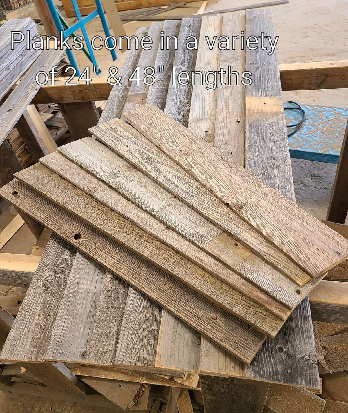 Rustic Reclaimed Barn Wood Paneling Accent Walls (10 square feet) H92252