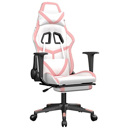 Black and Camouflage Faux Leather Gaming Chair with Footrest E8427