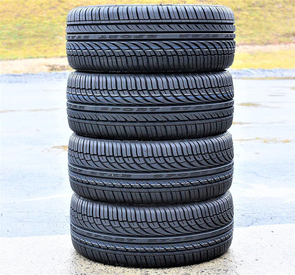 Set of 4 All-Season Passenger Car Performance Radial Tires 185/65R15 88H N372000