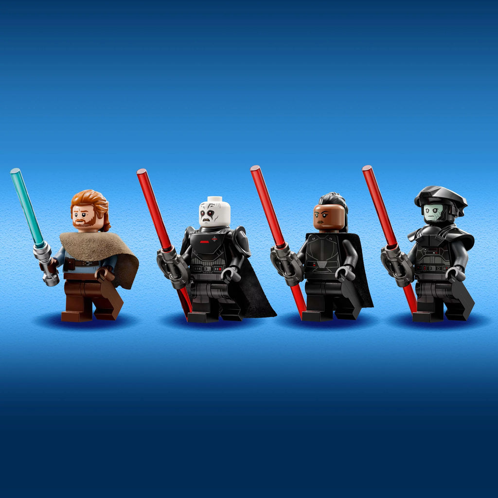 Buildable Toy Starship with Minifigure and Lightsabers Y375394