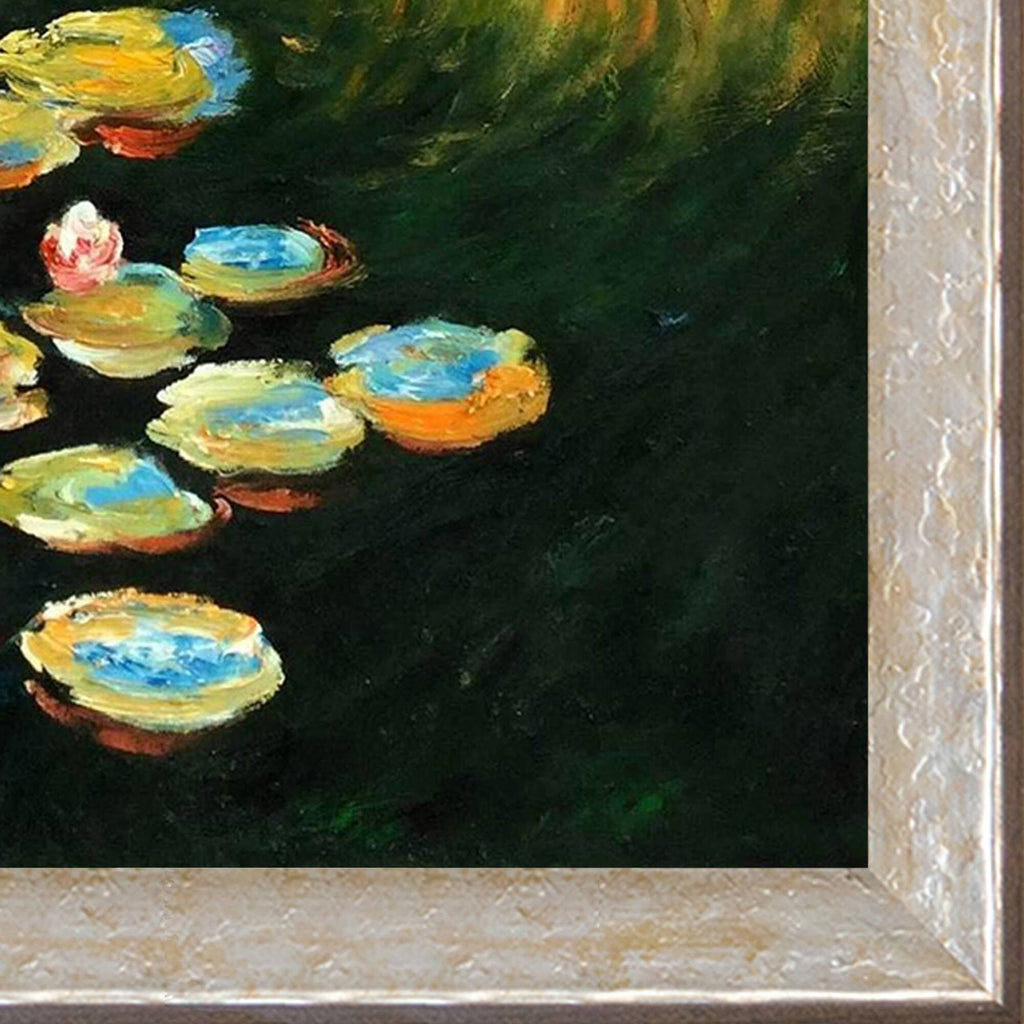 Water Lilies with Gold Frame C299