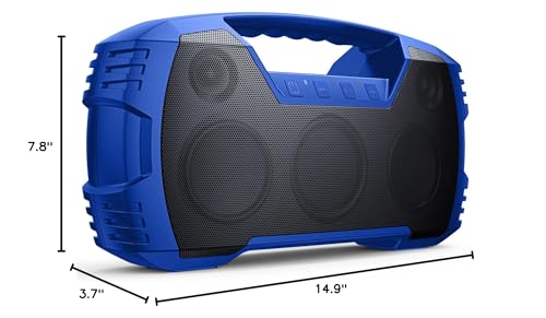 IPX7 Waterproof 40W Portable Bluetooth Speaker with Subwoofer K390877