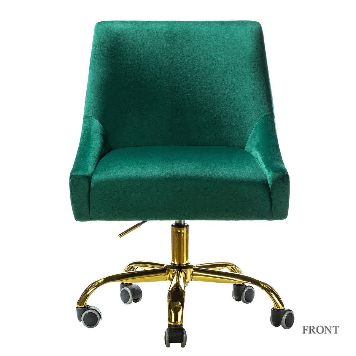 Teal Task Chair with Roller Casters Y7170