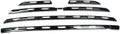 Front Grill Grille Cover Trims Stainless Steel N218