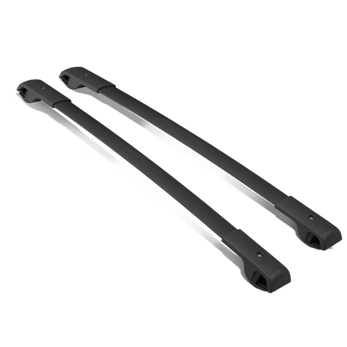 Black Aluminum Bolt-On Roof Rail Cross Bar M390205