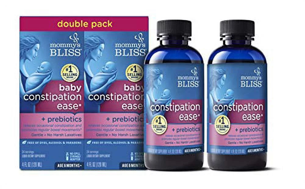 Baby Constipation Ease with Prebiotics, 4 Fl Oz (Pack of 2) N29079