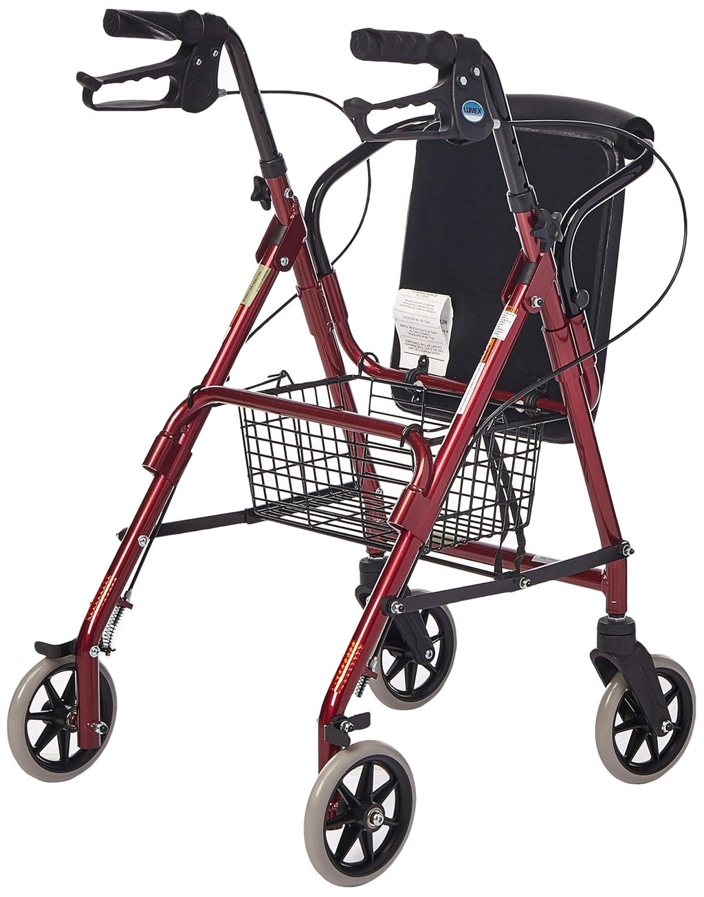 Small & Narrow Rollator Walker with Seat E489
