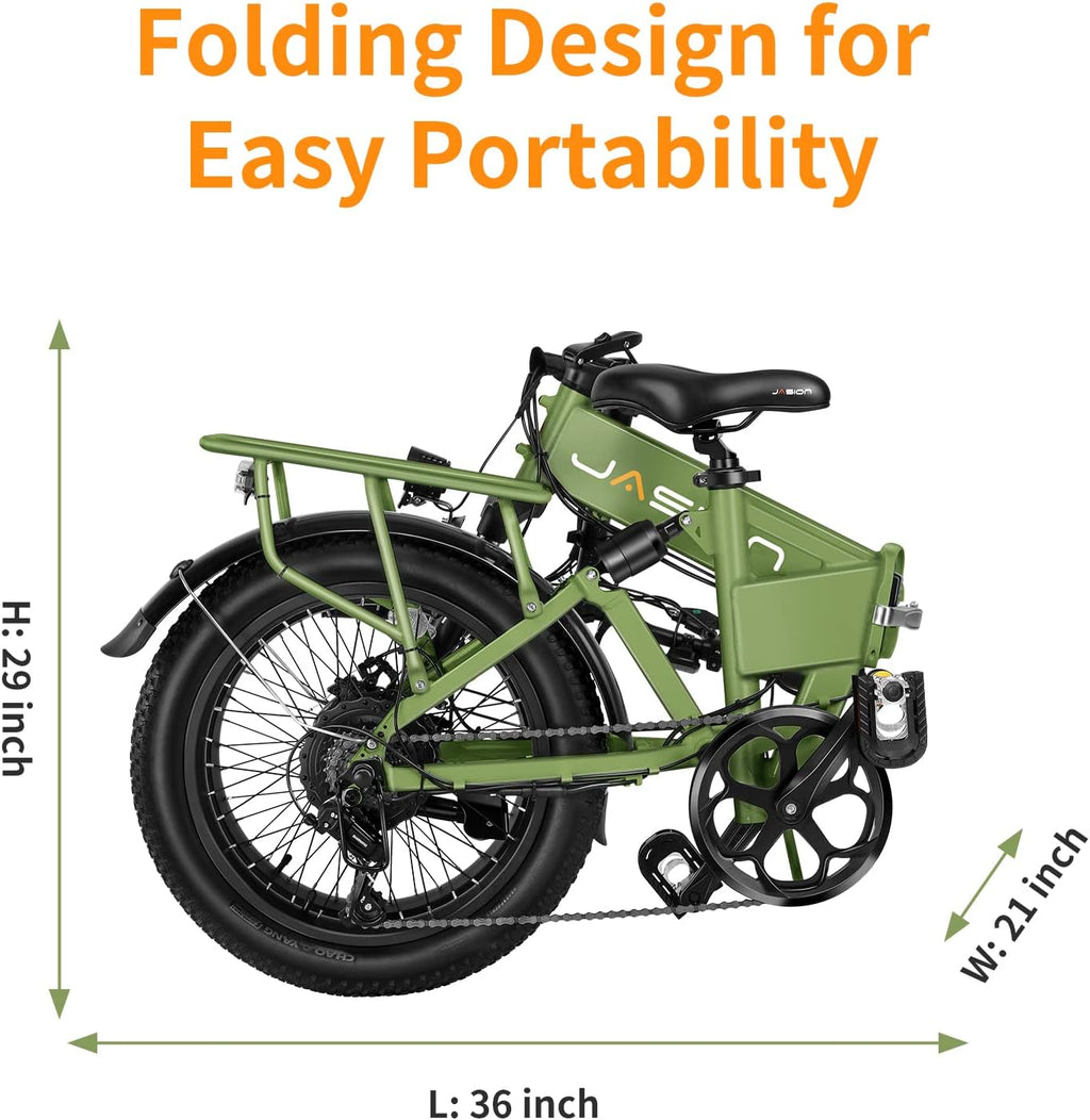 20" Fat Tire Folding Electric Bike S5159