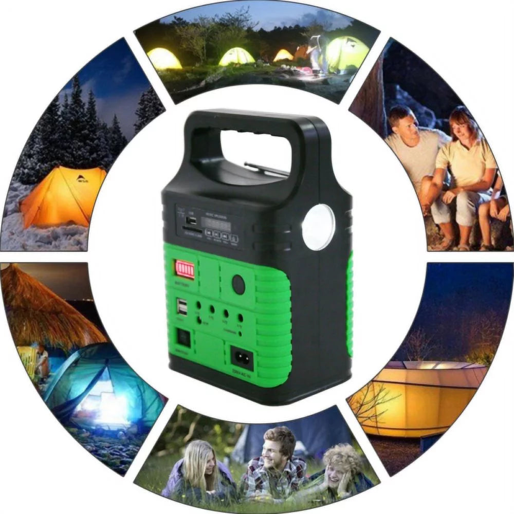 Portable Power Station and Solar Generator with 10W Solar Panel F177421