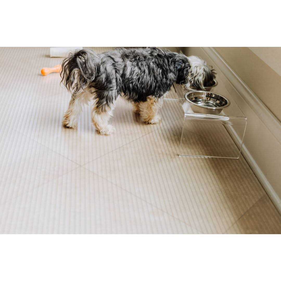 Ribbed Vinyl Pet Floor Protector M8458