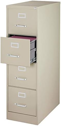 4 Drawer Letter File Cabinet in Gray H72049