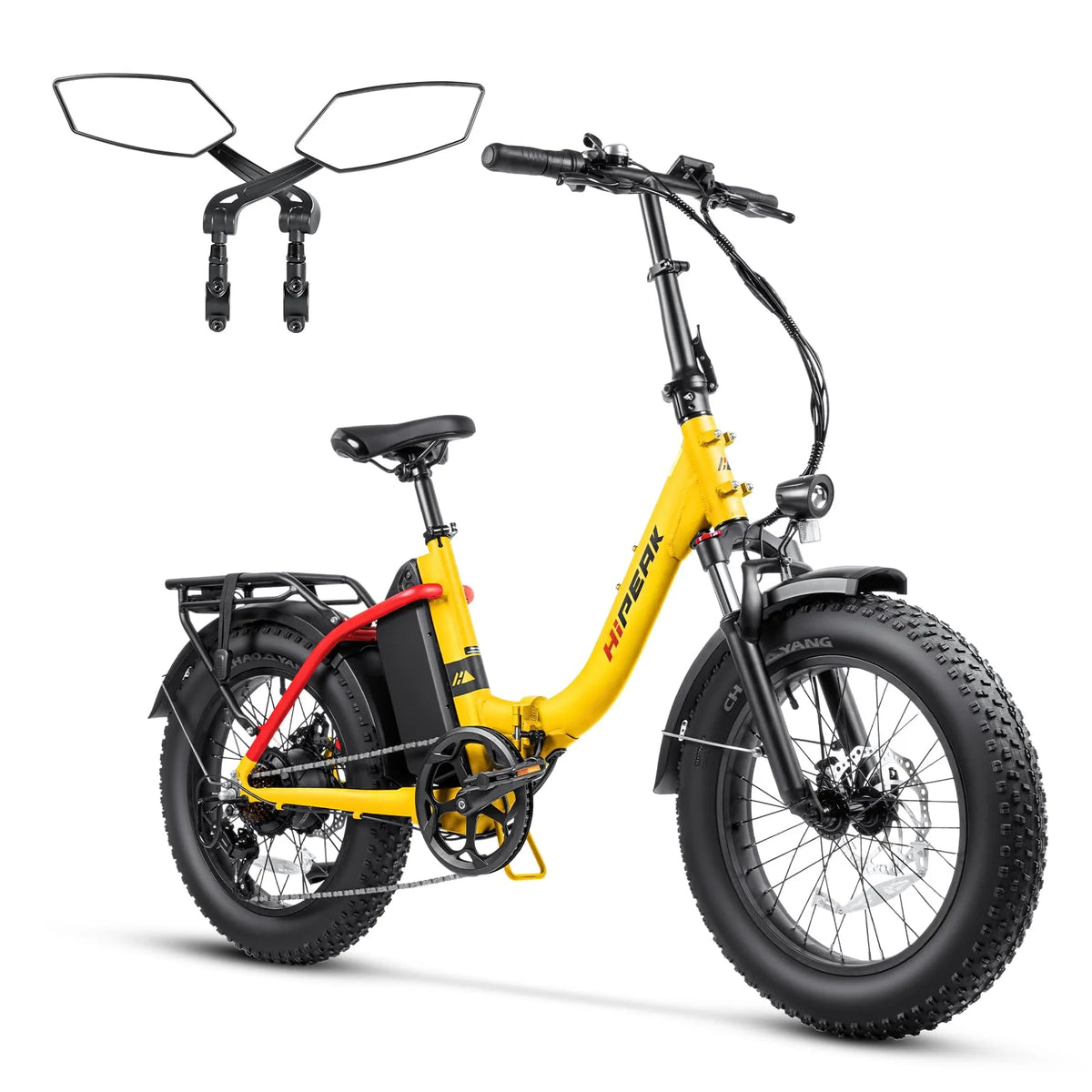 750W Folding Electric Bike 48V 15Ah Fat Tire C2023