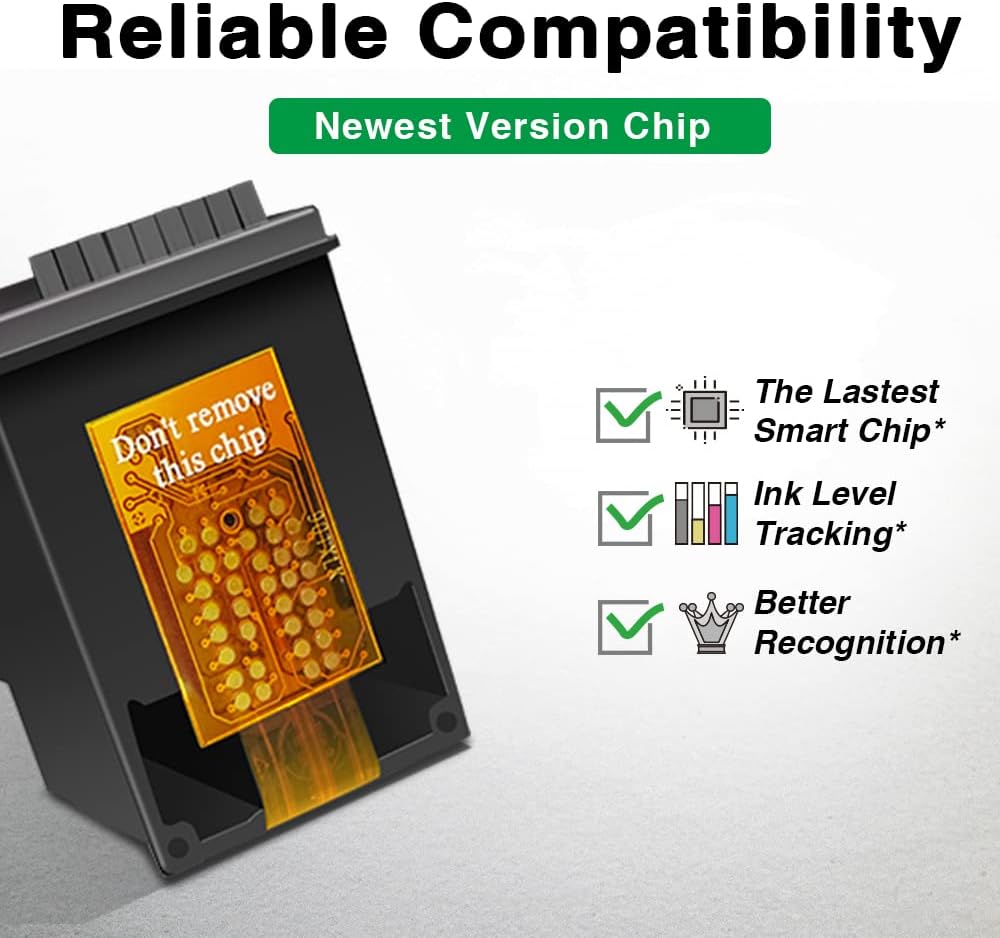 2 Black Ink Cartridge Pack of 2 G186